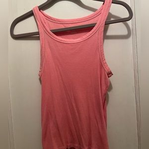 American Eagle Coral Pink Tank Top